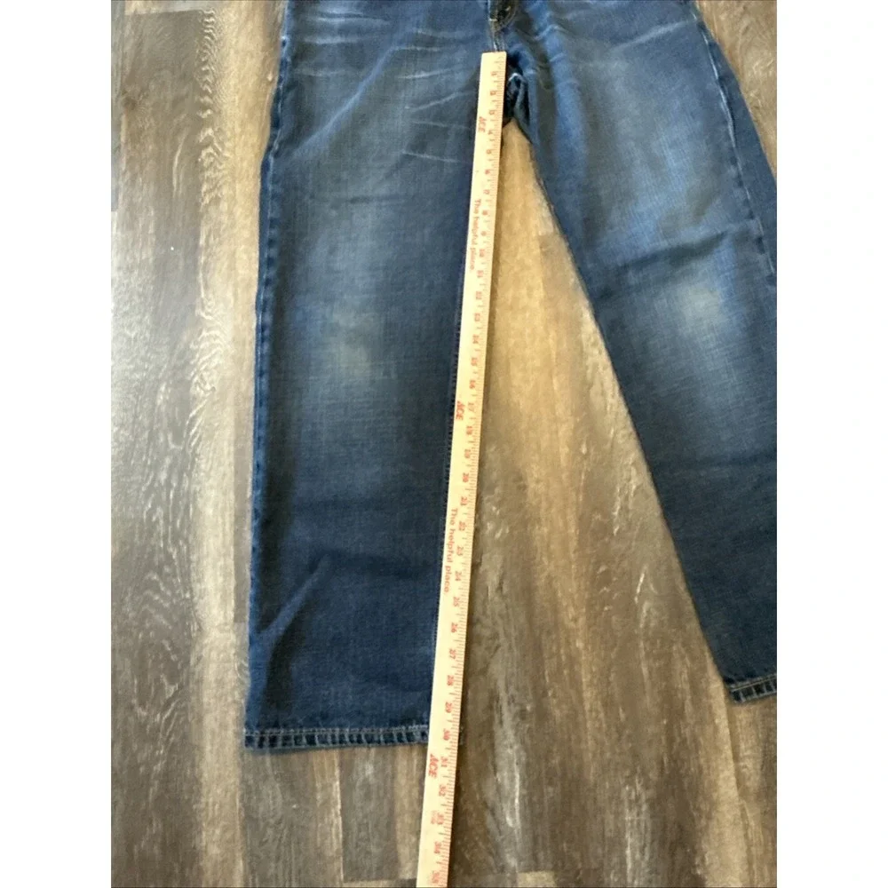Levis 559 Relaxed Fit Men's 32x32 Selvedge Blue Jeans Fits 32x30